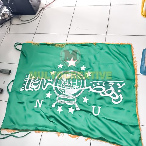 Jual Bendera NU Rumbai Warna Hijau Ukuran 118x89