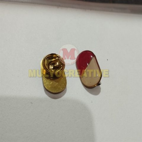 Jual Pin Oval Logo Bendera Merah Putih