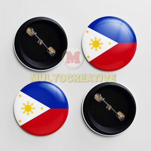 Jual Bros Button Bendera Philippines