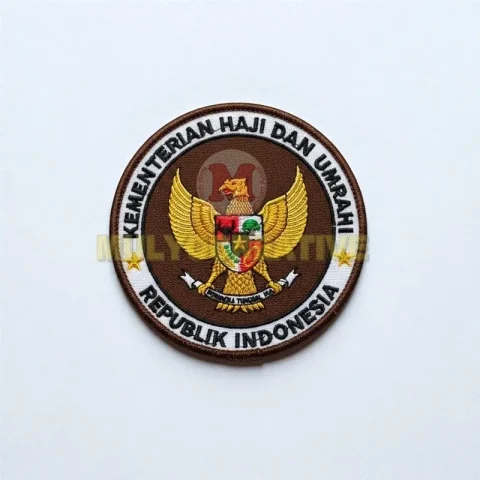 Beli Logo Bordir KEMENHAJ