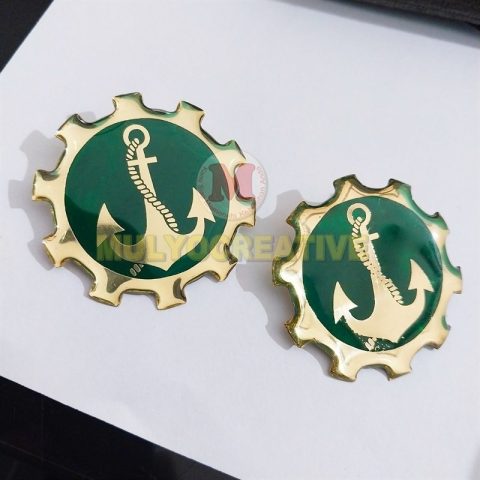 Jual Pin Tanda Jabatan Dewan Pramuka Jangkar Hijau