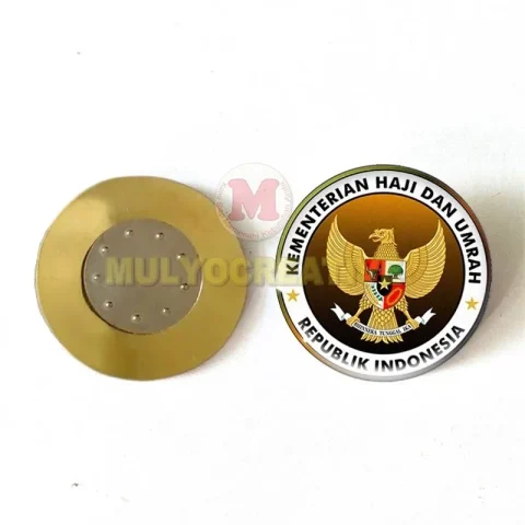 Beli Lencana Bros Kementerian Haji dan Umrah
