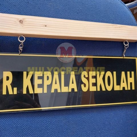 Beli Papan Nama Ruang Kepala Sekolah