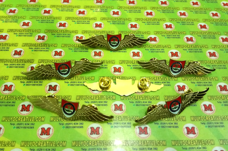 Pin Wing Forum Bela Negara, dengan desain dan bahan yang kokoh, full logam.